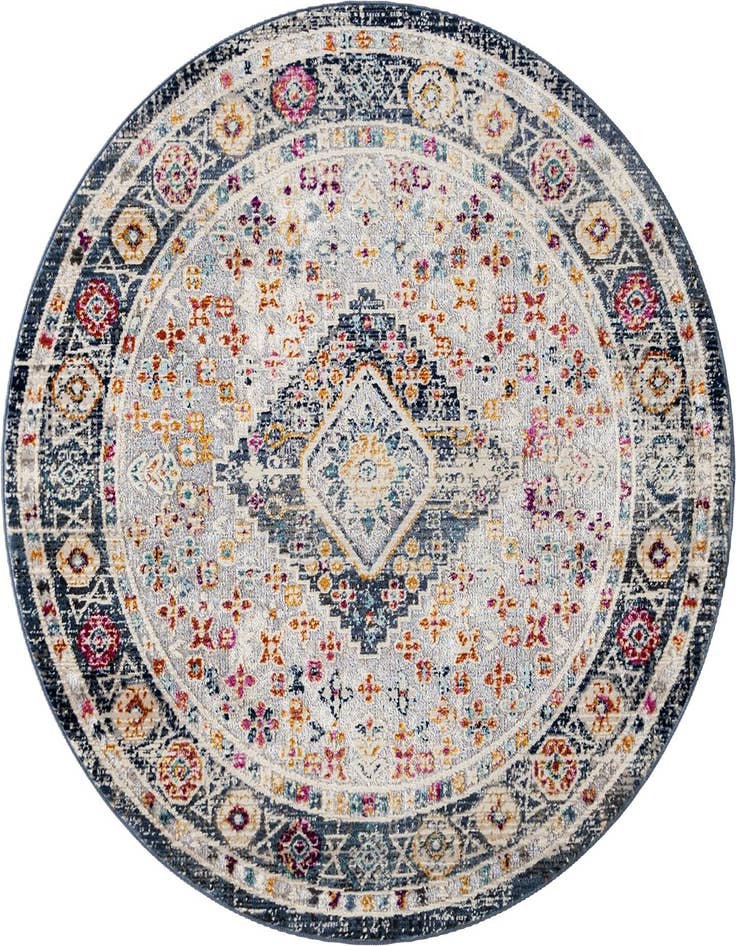 Detail image of 3' 7 x 3' 7 Budapest Round Rug