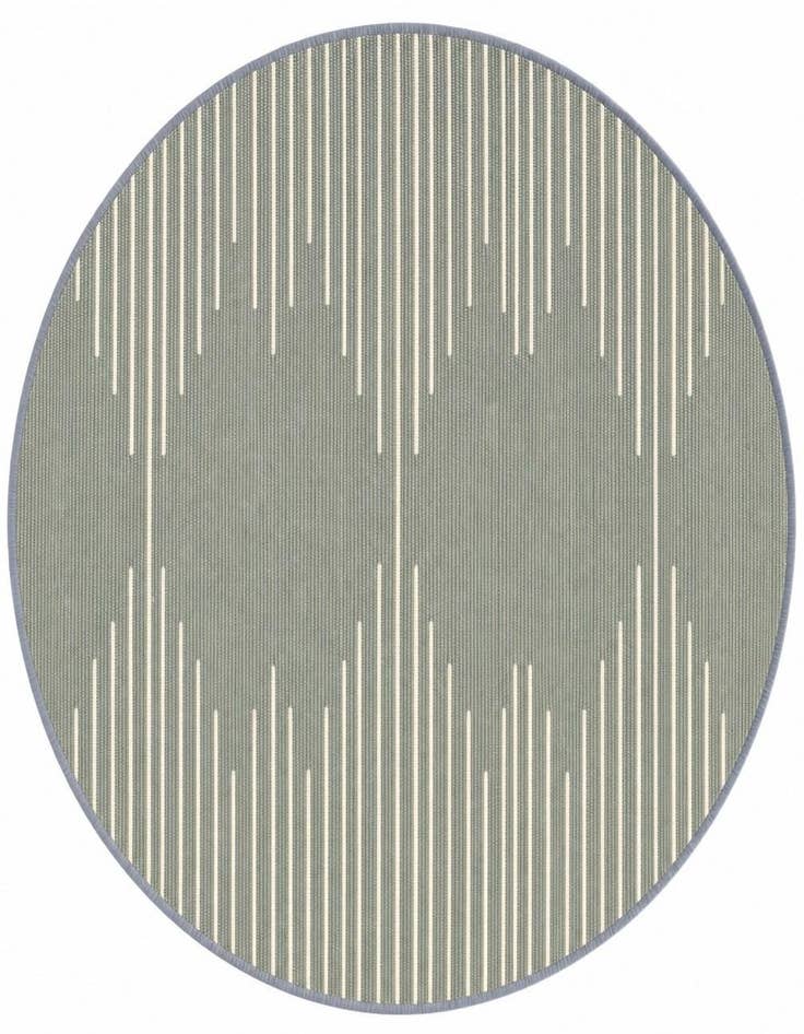 Detail image of 5' 3 x 5' 3 Chindi Cotton Round Rug