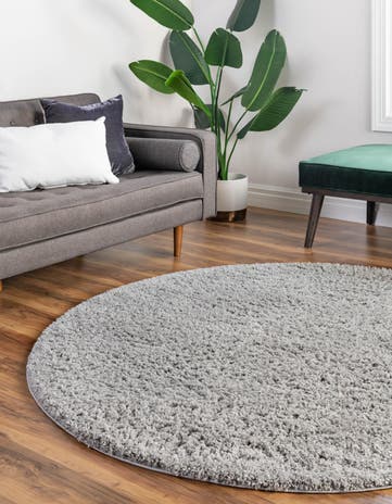 185cm x 185cm Everyday Shag Tapis Rond