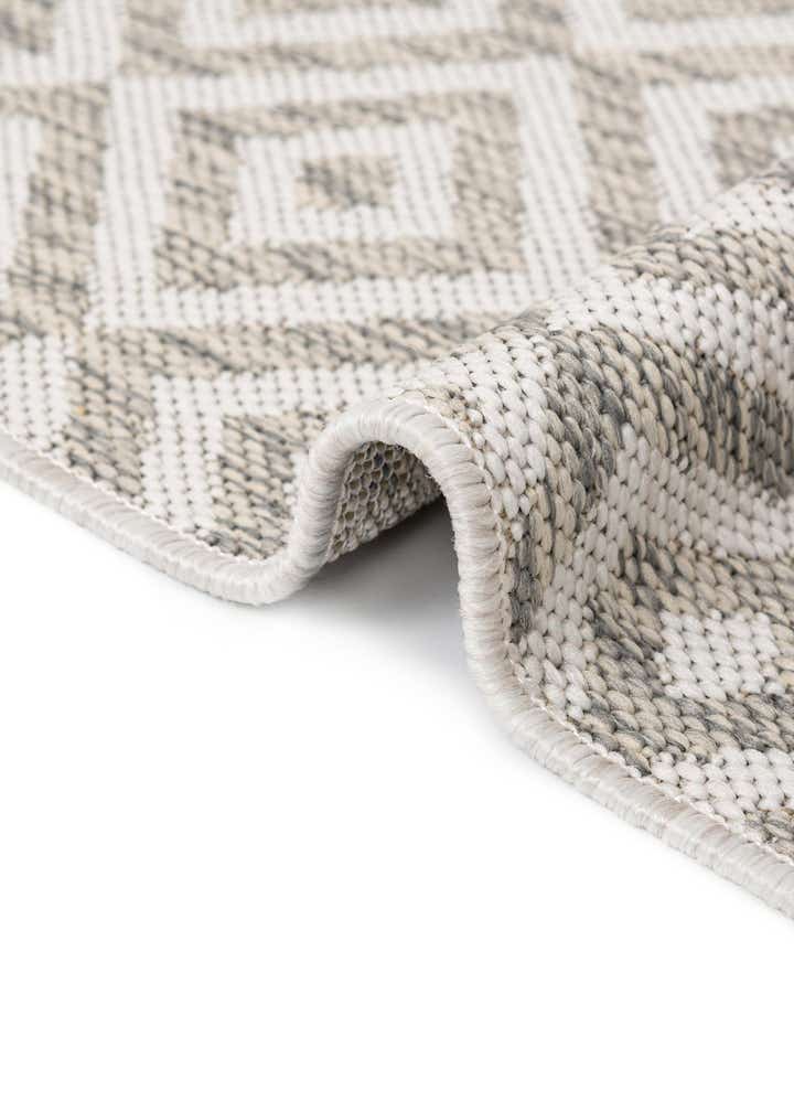 6' 7 x 6' 7 Easy-Clean Jill Zarin Costa Rica Indoor / Outdoor Round Rug