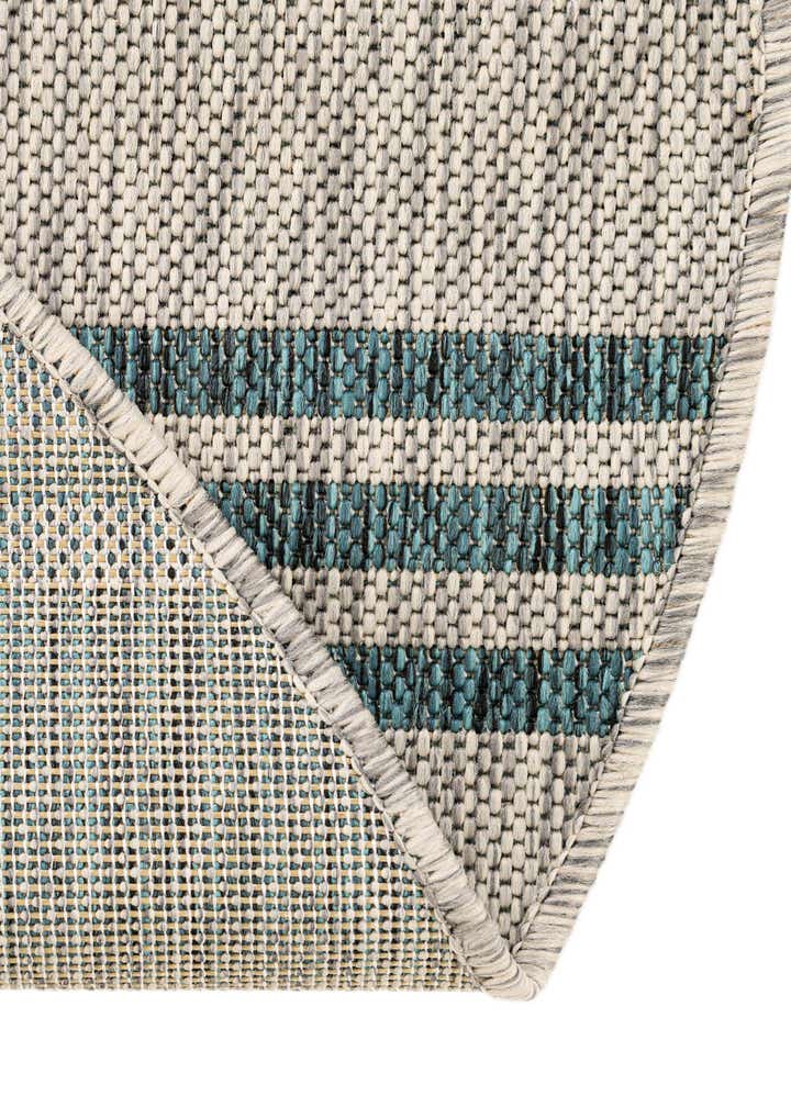 4' x 4' Easy-Clean Jill Zarin Anguilla Indoor / Outdoor Round Rug