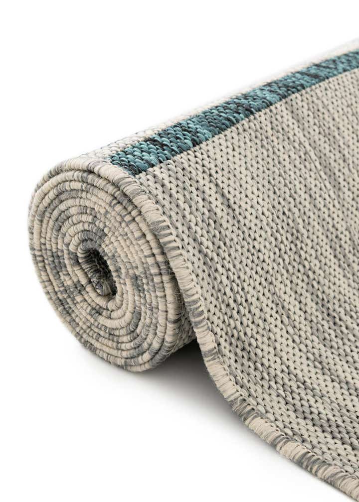 4' x 4' Easy-Clean Jill Zarin Anguilla Indoor / Outdoor Round Rug