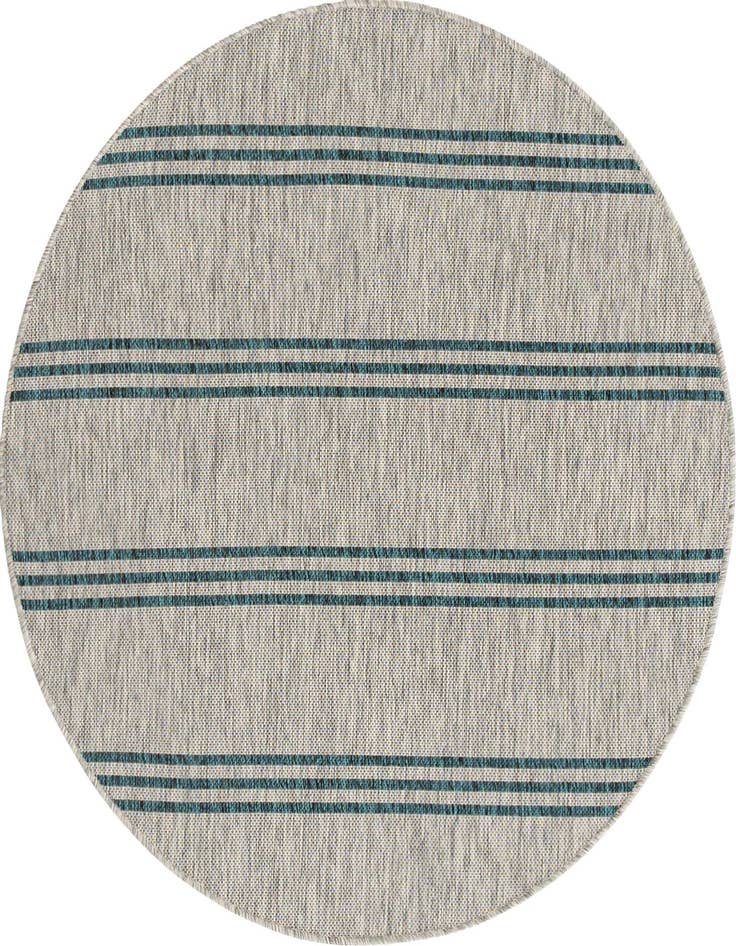 Detail image of 4' x 4' Easy-Clean Jill Zarin Anguilla Indoor / Outdoor Round Rug