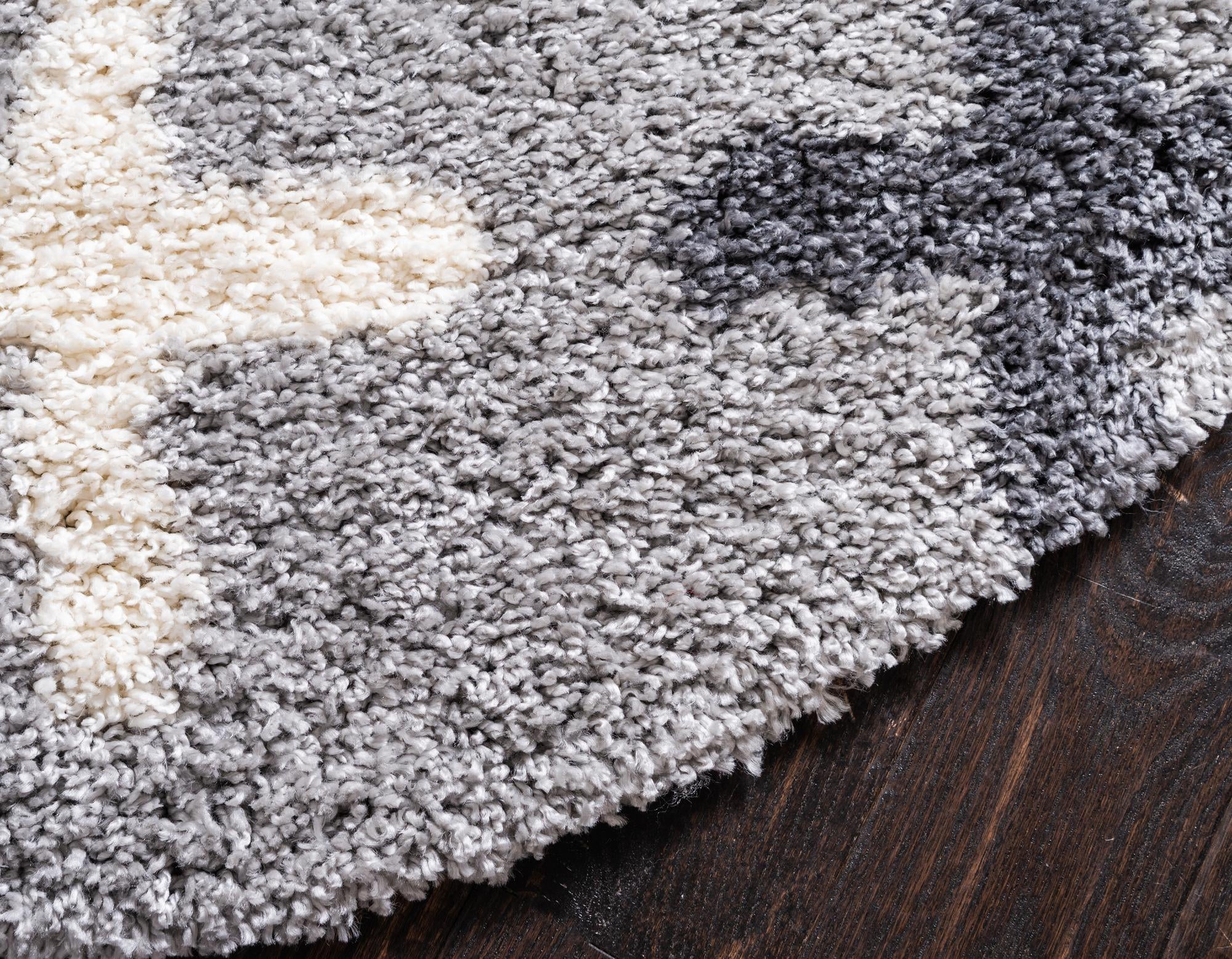 5' x 5' Lagom Shag Round Rug
