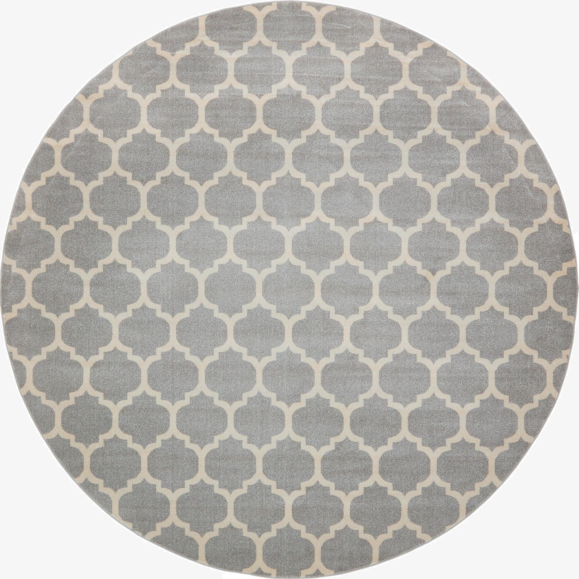 12' 2 x 12' 2 Lattice Round Rug