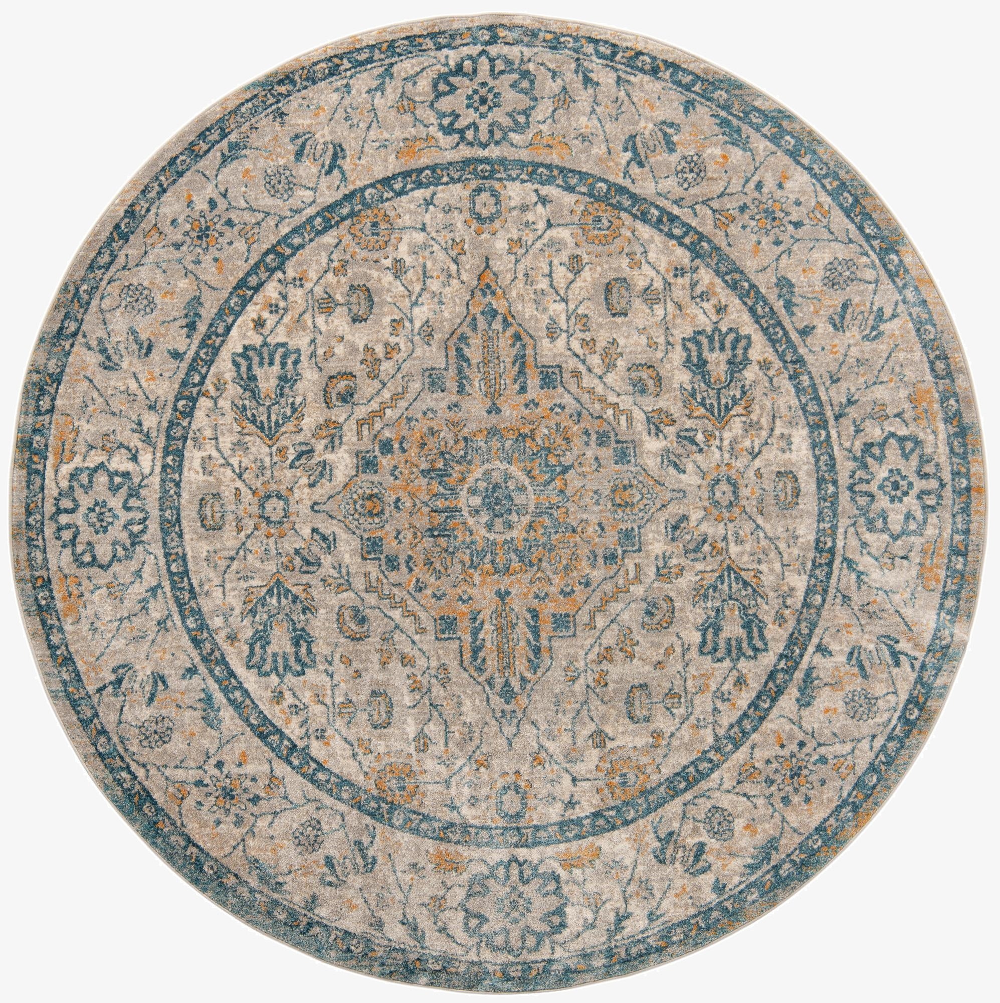 7' x 7' Lola Round Rug
