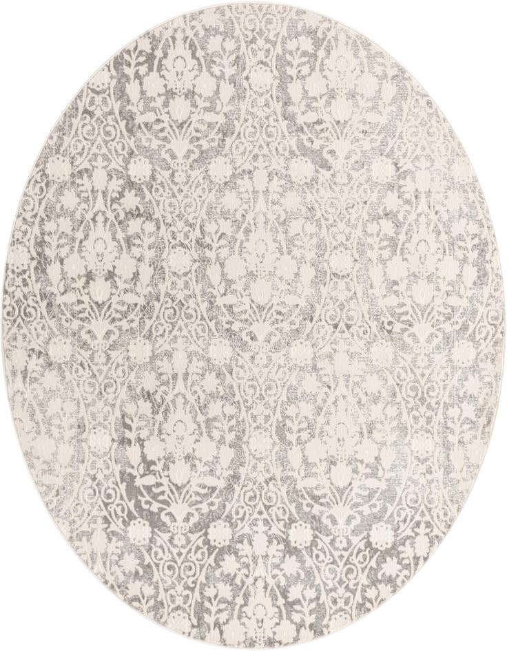 Detail image of 6' x 6' Modern Classical Round Rug