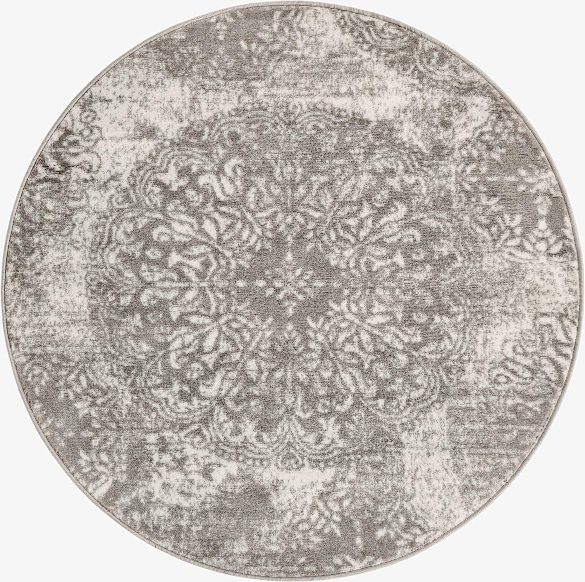 4' 1 x 4' 1 Monte Carlo Round Rug