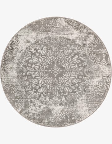 4' 1 x 4' 1 Monte Carlo Round Rug