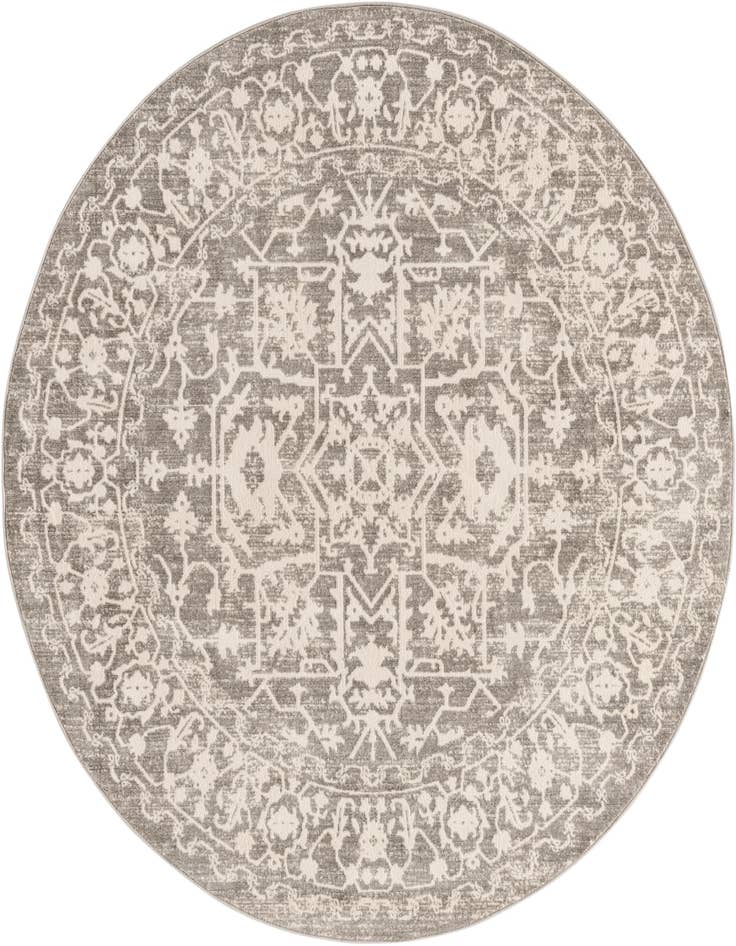 Detail image of 6' x 6' New Vintage Round Rug