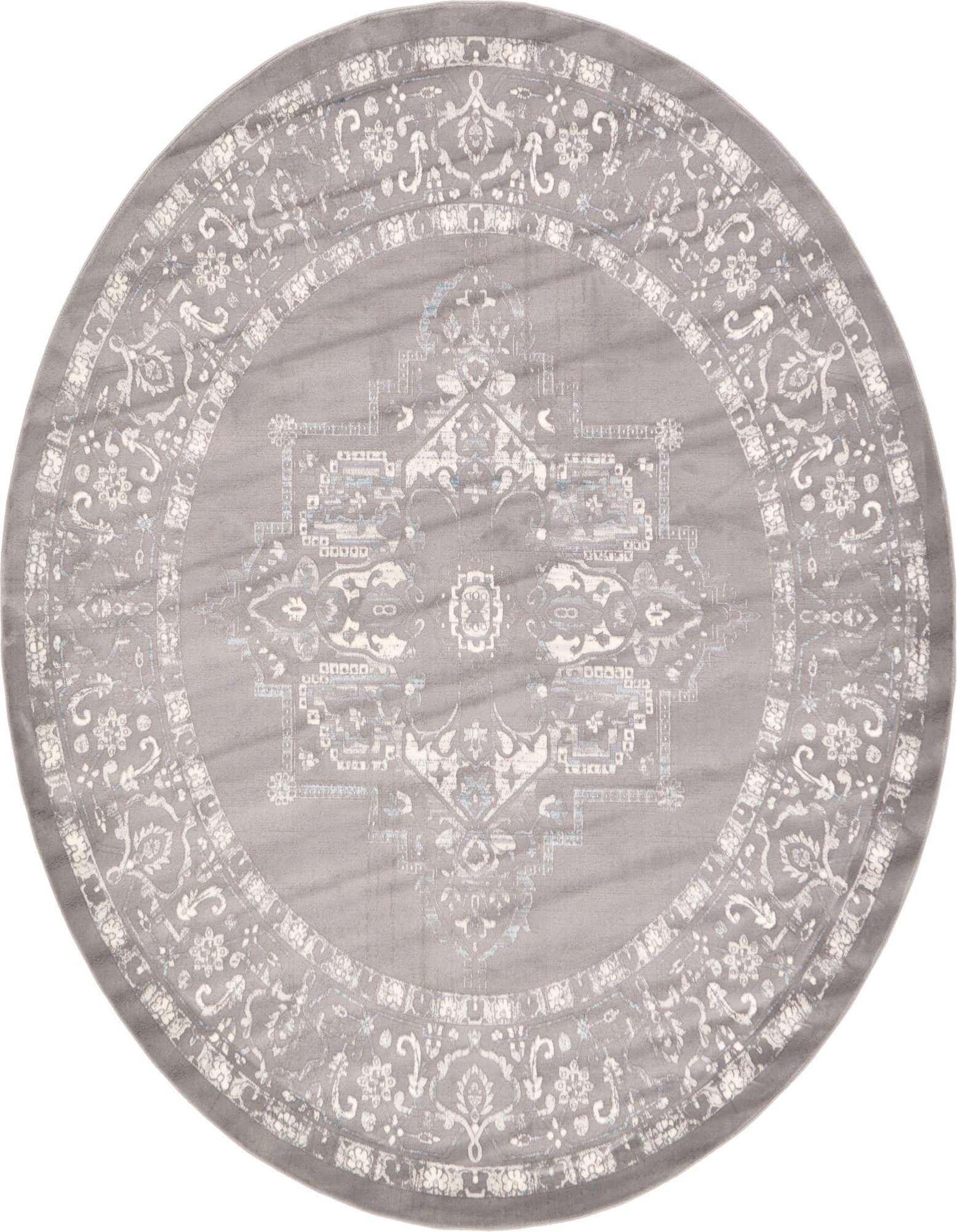 Primary image 8' x 8' New Vintage Round Rug