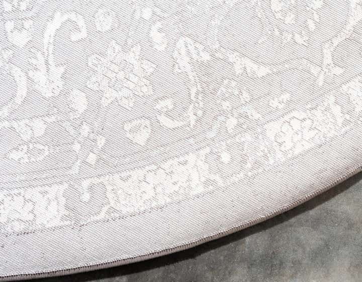 4' x 4' New Vintage Round Rug