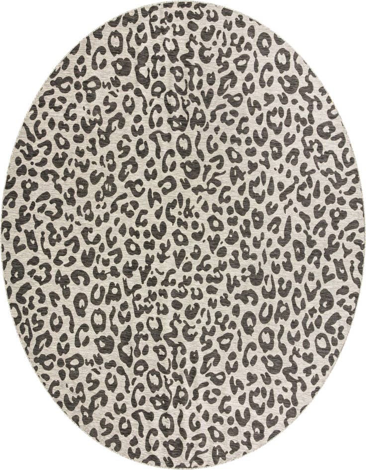 Detail image of 13' x 13' Easy-Clean Safari Indoor / Outdoor Round Rug