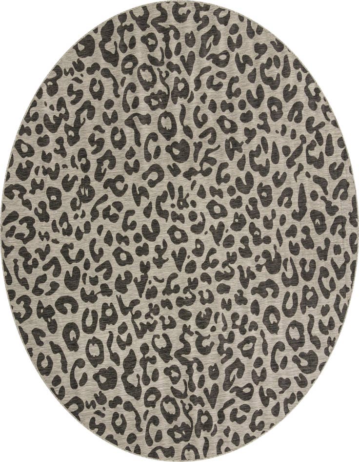 Detail image of 10' x 10' Easy-Clean Safari Indoor / Outdoor Round Rug