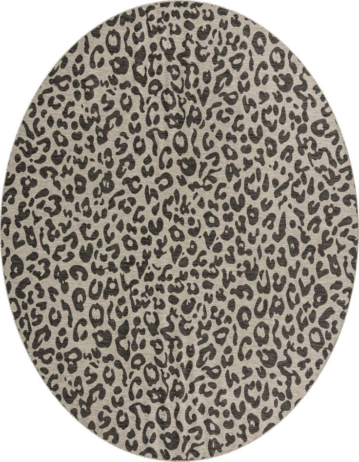 Detail image of 12' x 12' Easy-Clean Safari Indoor / Outdoor Round Rug