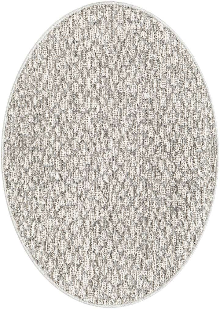 3' 1 x 3' 1 Easy-Clean Safari Indoor / Outdoor Round Rug