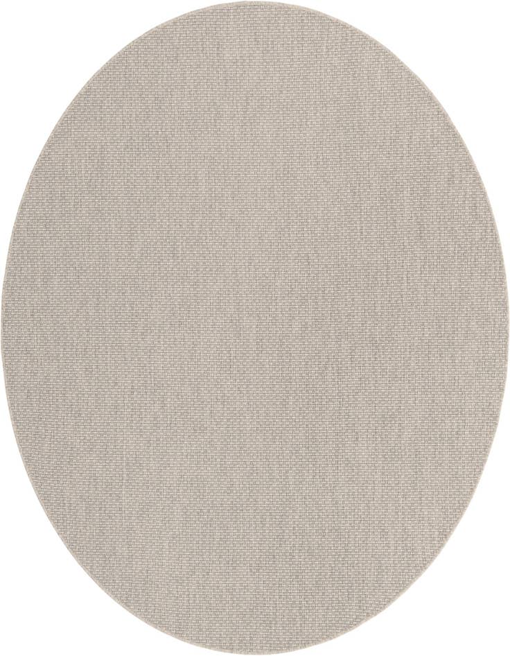 Detail image of 7' 10 x 7' 10 Easy-Clean Solid Indoor / Outdoor Round Rug