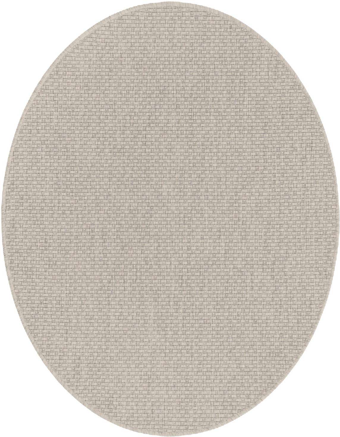 4' x 4' Easy-Clean Solid Indoor / Outdoor Round Rug