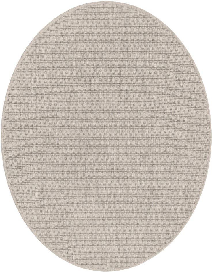 Detail image of 4' x 4' Easy-Clean Solid Indoor / Outdoor Round Rug
