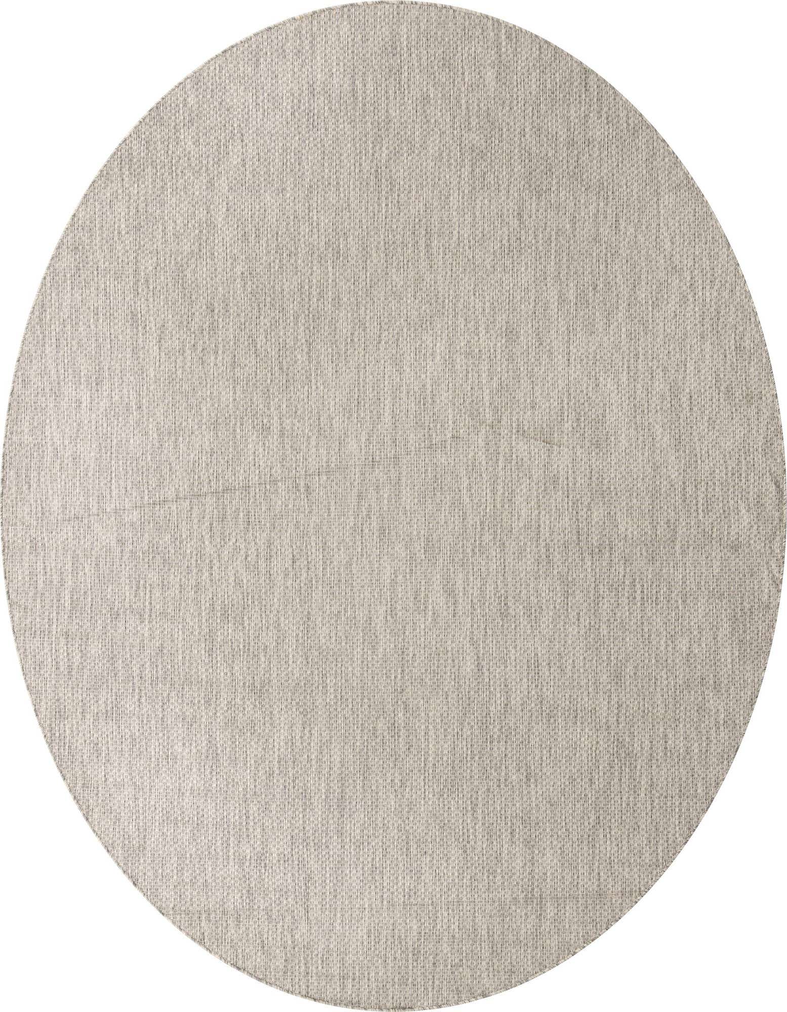Primary image 10' 8 x 10' 8  Washable Solid Indoor / Outdoor Round Rug