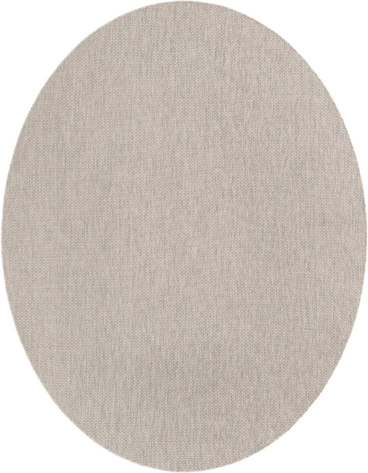 Detail image of 10' x 10' Easy-Clean Solid Indoor / Outdoor Round Rug