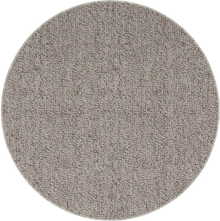 3' 1 x 3' 1 Easy-Clean Solid Indoor / Outdoor Round Rug