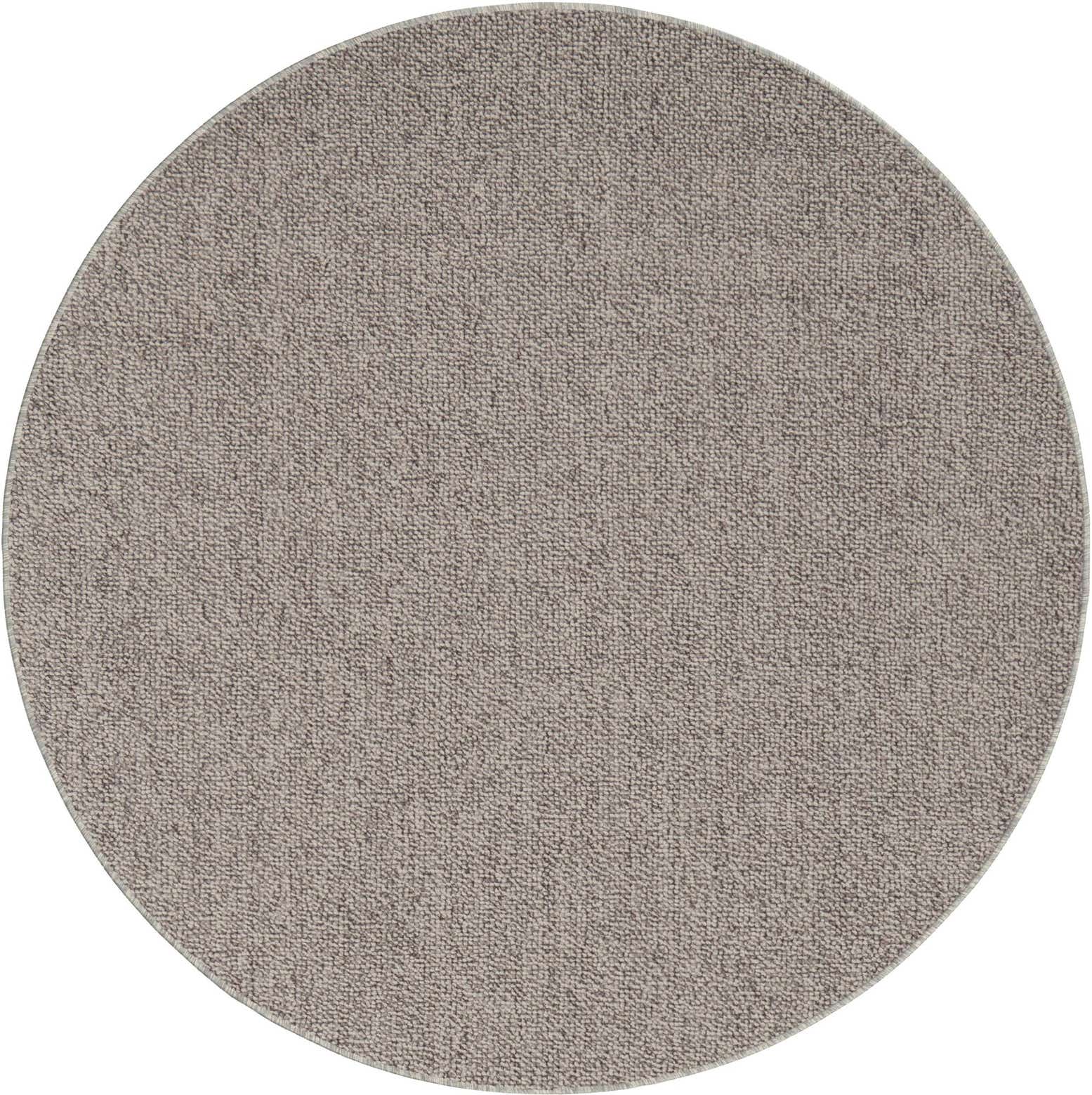 5' 3 x 5' 3 Easy-Clean Solid Indoor / Outdoor Round Rug