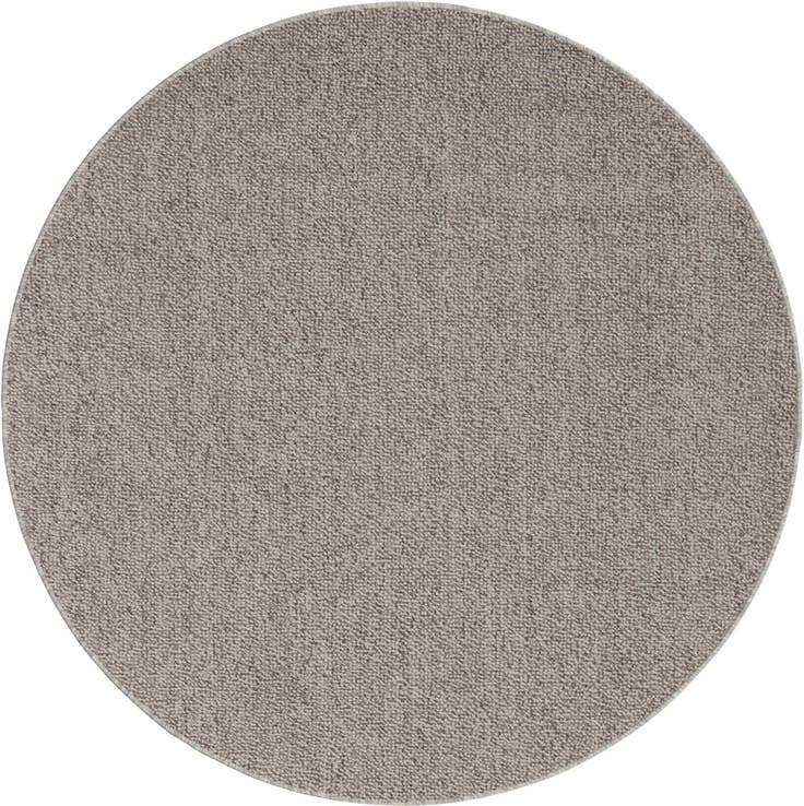 Detail image of 5' 3 x 5' 3 Easy-Clean Solid Indoor / Outdoor Round Rug