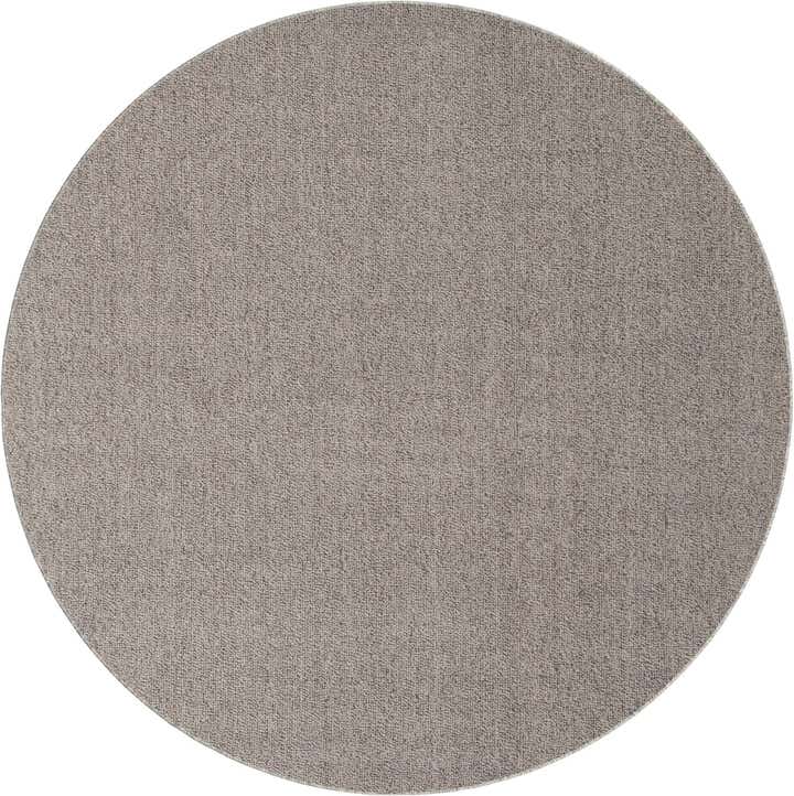 7' 10 x 7' 10 Easy-Clean Solid Indoor / Outdoor Round Rug