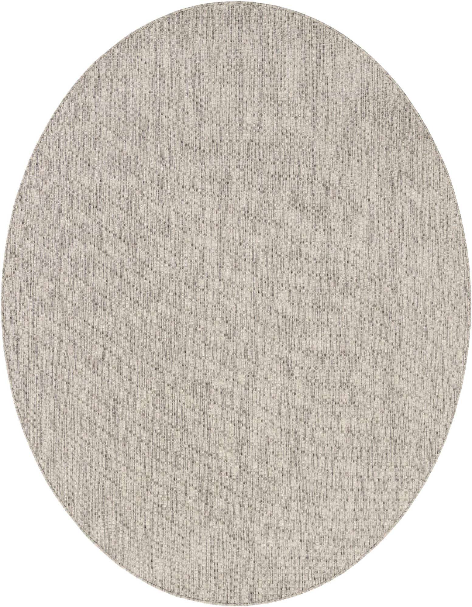 6' x 6' Easy-Clean Solid Indoor / Outdoor Round Rug