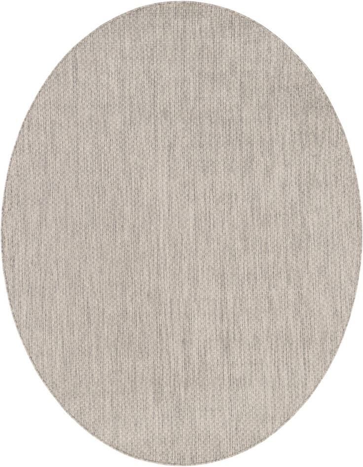 Detail image of 6' x 6' Easy-Clean Solid Indoor / Outdoor Round Rug