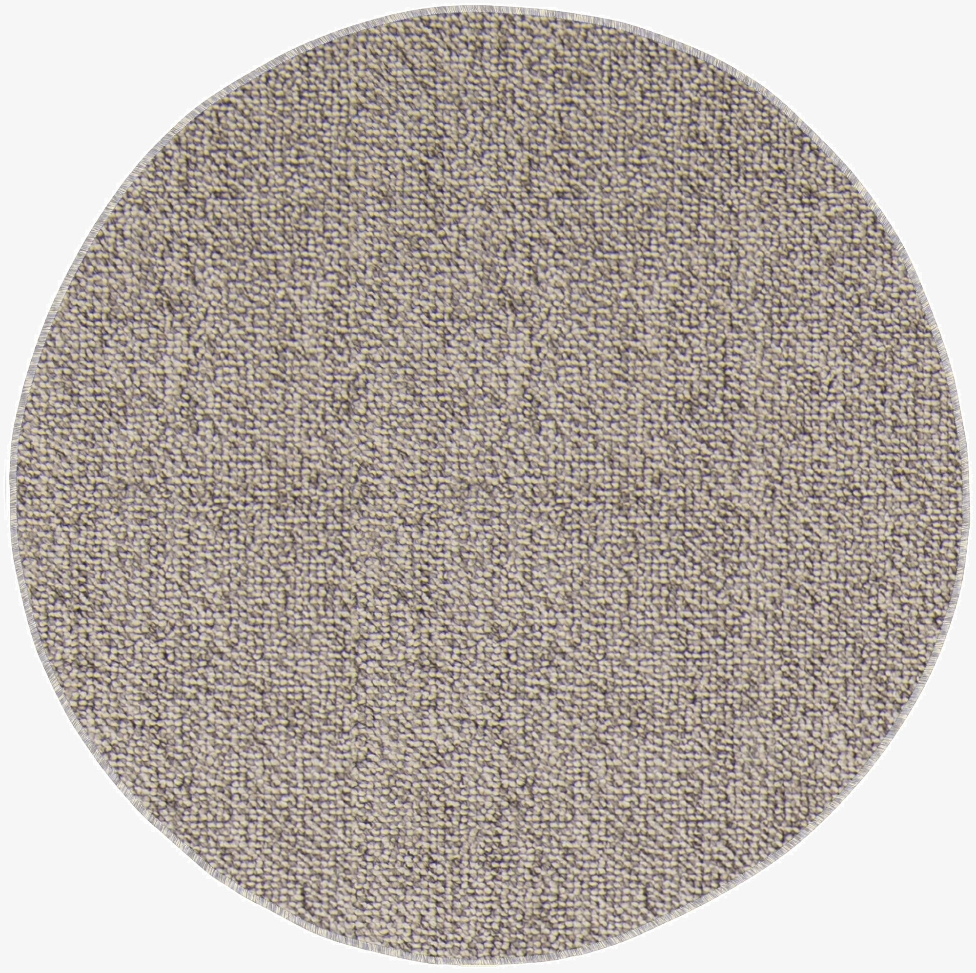 3' 1 x 3' 1  Washable Solid Indoor / Outdoor Round Rug