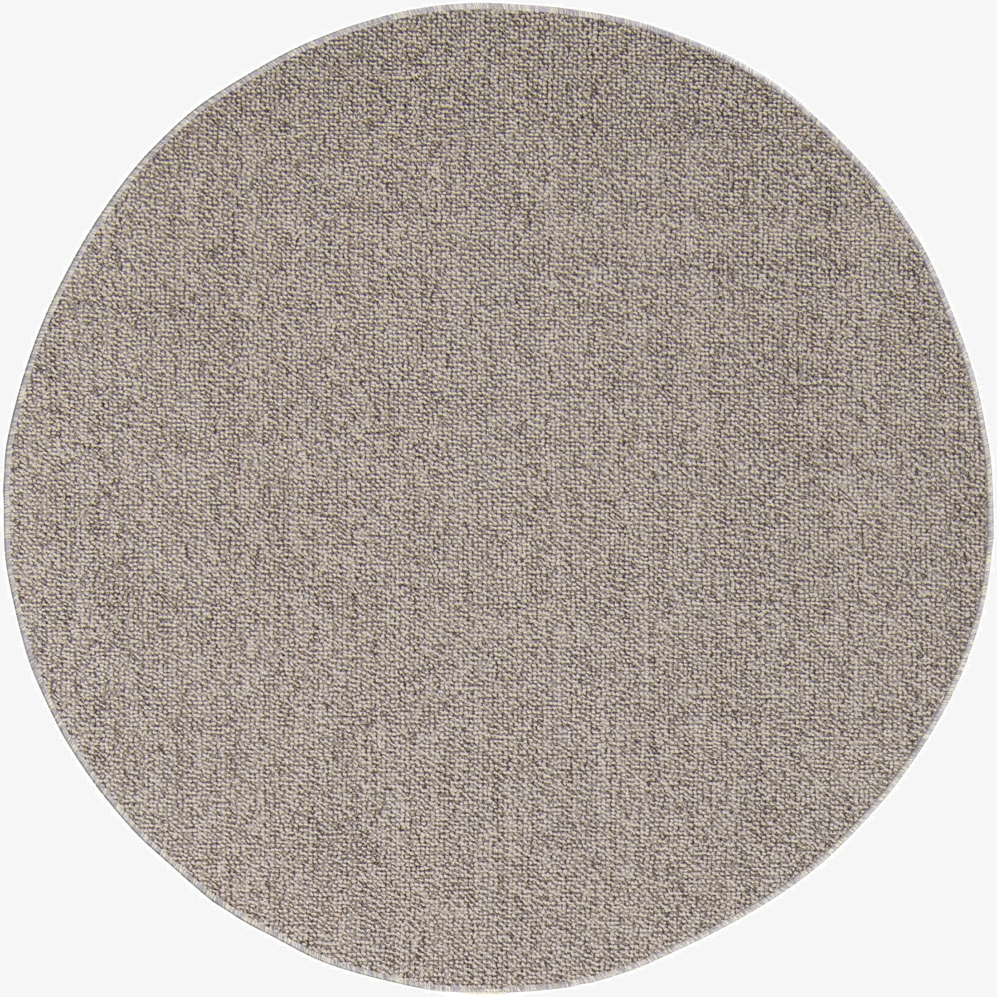 5' 3 x 5' 3  Washable Solid Indoor / Outdoor Round Rug