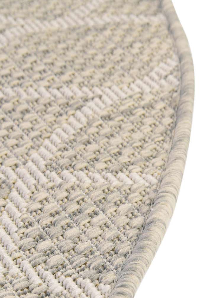 10' x 10' Easy-Clean Trellis Indoor / Outdoor Round Rug