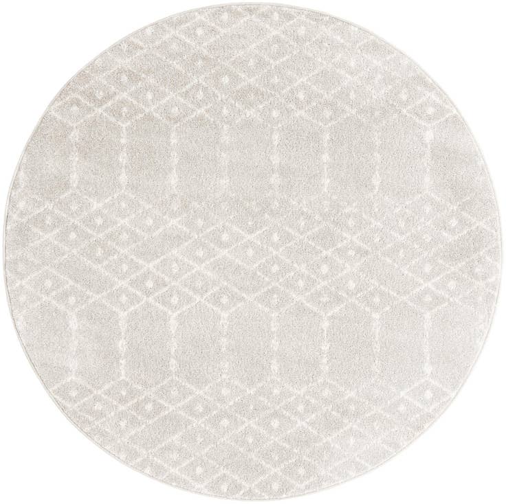 Vue détaillée : 160cm x 160cm Paxon Trellis Tapis Rond