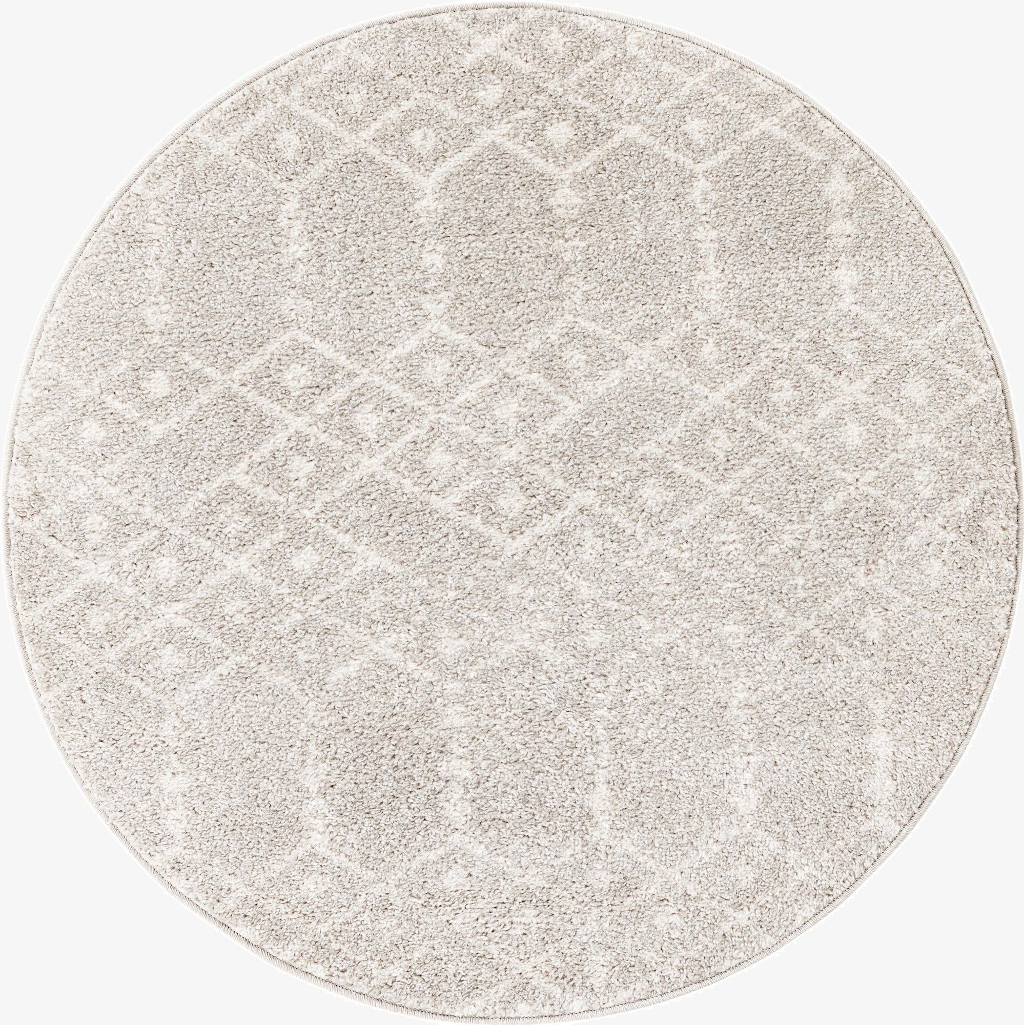 3' x 3' Paxon Trellis Round Rug