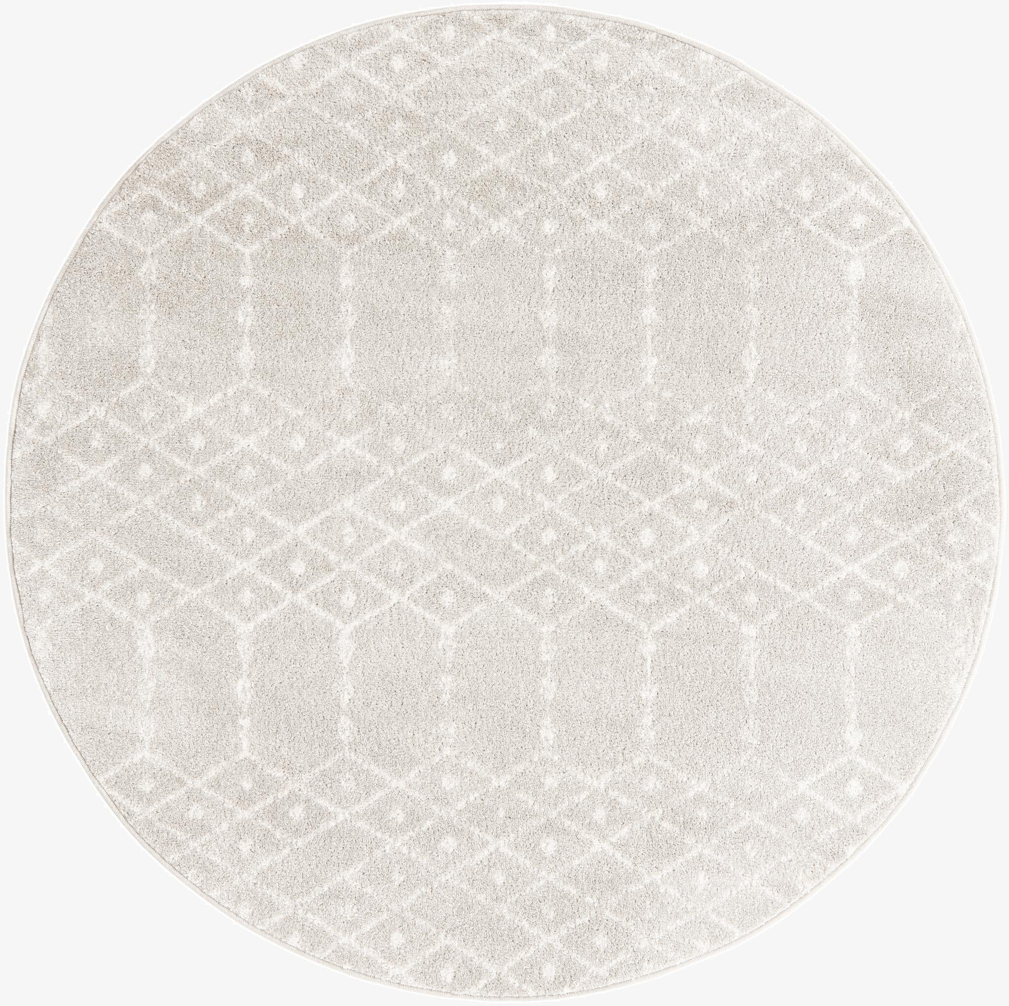 5' 3 x 5' 3 Paxon Trellis Round Rug