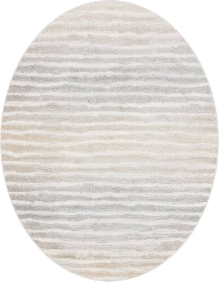 Detail image of 8' x 8' Easy-Clean Sabrina Soto Ola Indoor / Outdoor Round Rug