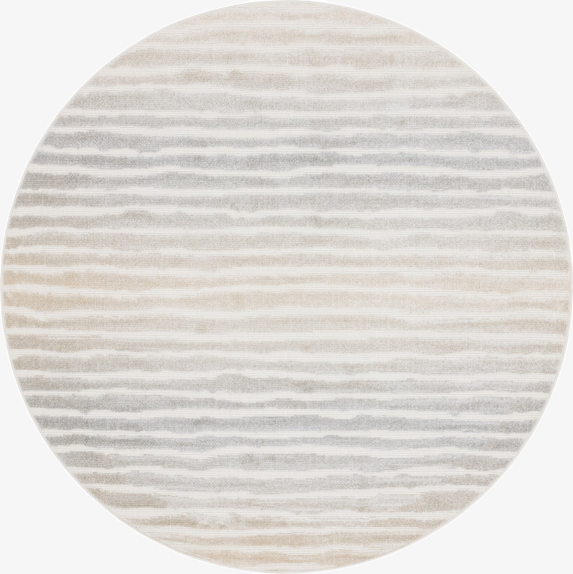  8' x 8'  Washable Sabrina Soto Ola Indoor / Outdoor Round Rug