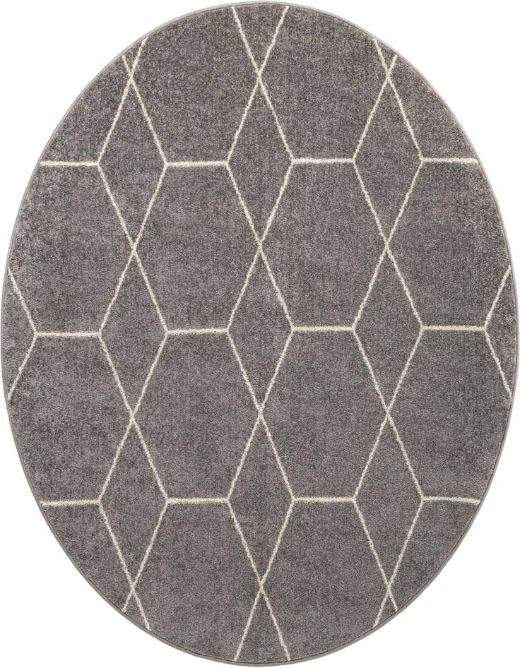 Detail image of 6' x 6' Trellis Frieze Round Rug