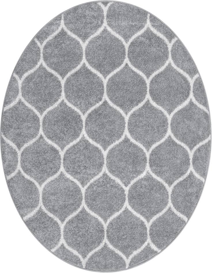 Detail image of 7' x 7' Trellis Frieze Round Rug