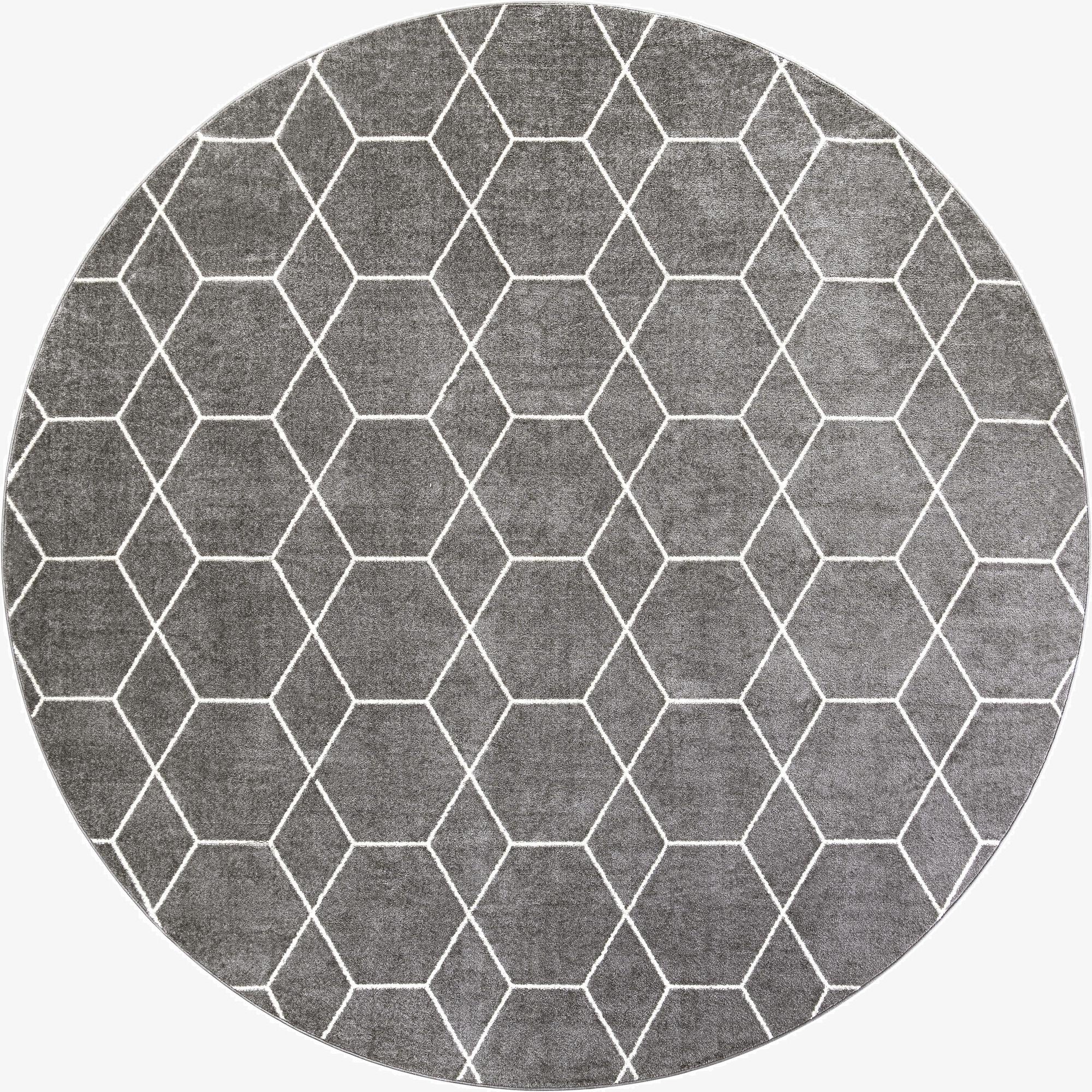 12' x 12' Trellis Frieze Round Rug