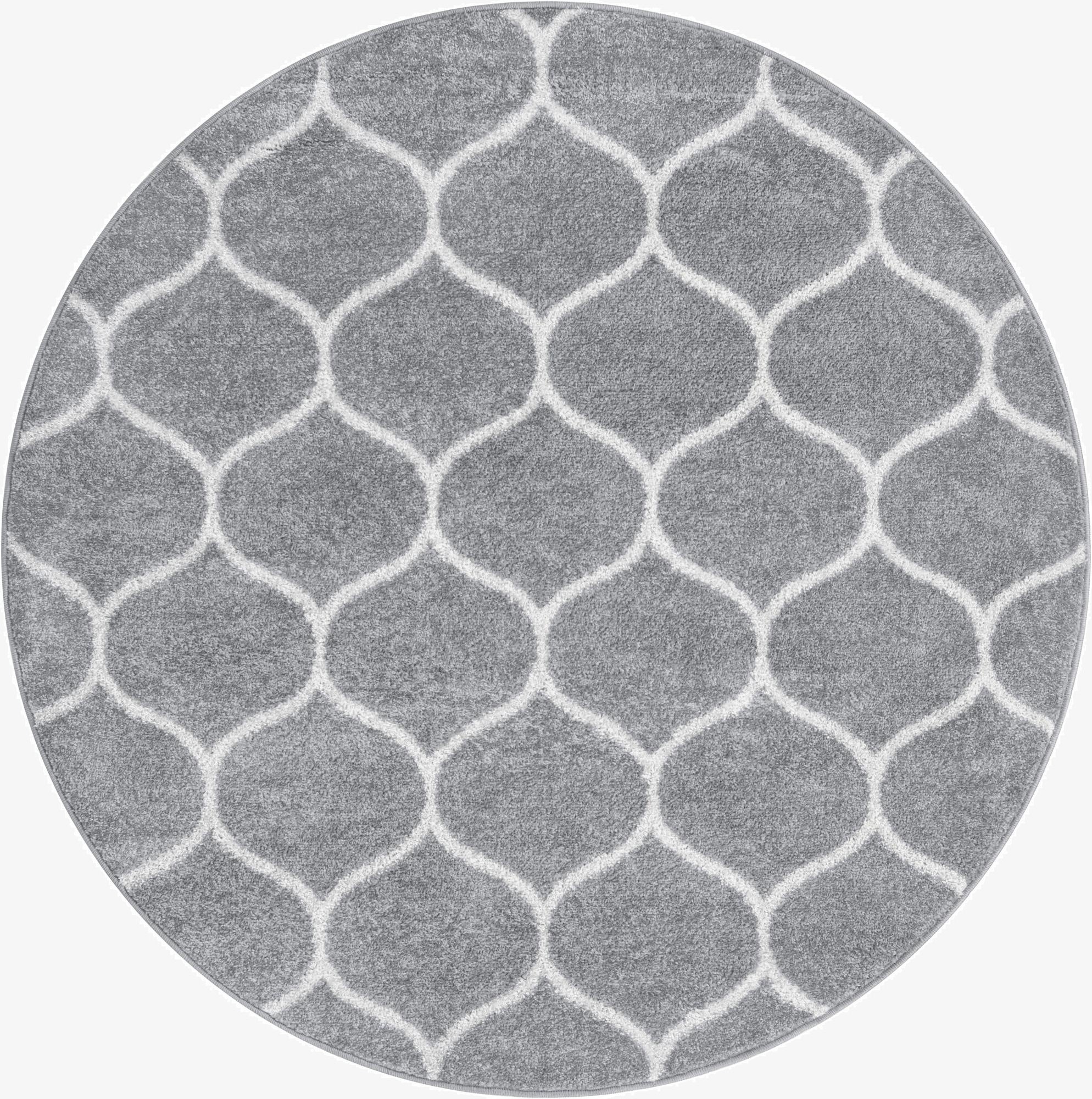 Primary image 3' x 3' Trellis Frieze Round Rug