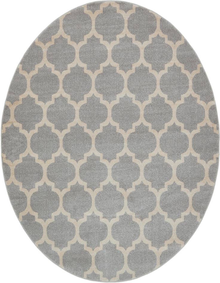 Detail image of 7' 10 x 7' 10 Trellis Round Rug