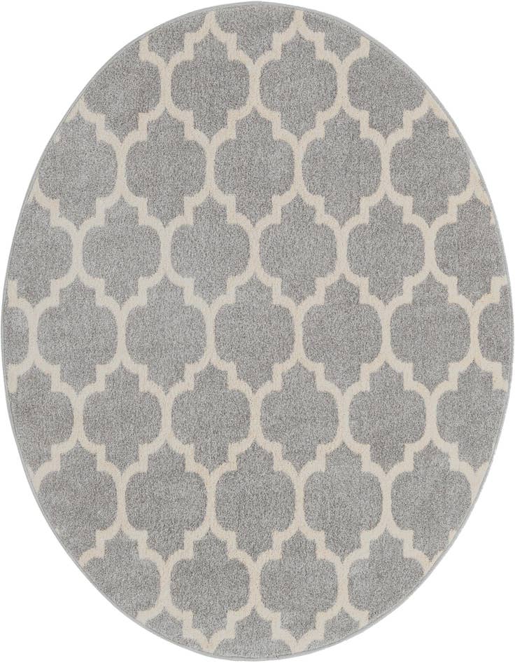 Detail image of 6' x 6' Trellis Round Rug