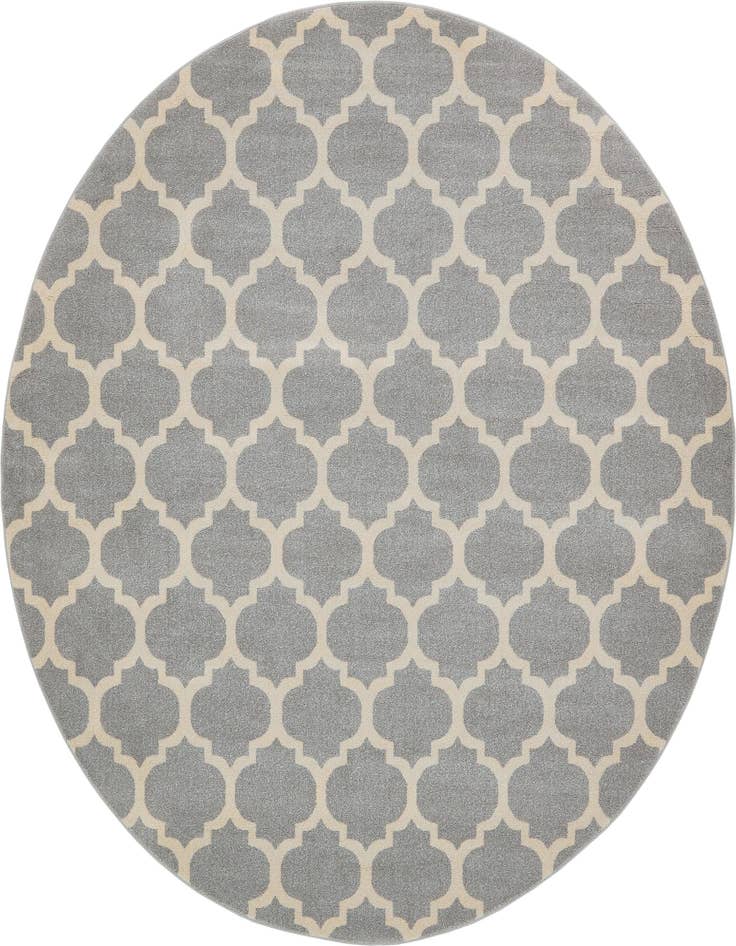 Detail image of 10' x 10' Trellis Round Rug