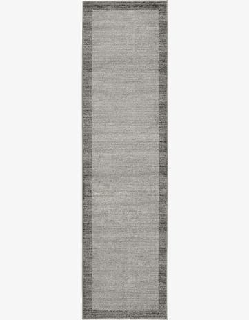 Light Gray Angelica Runner Rug