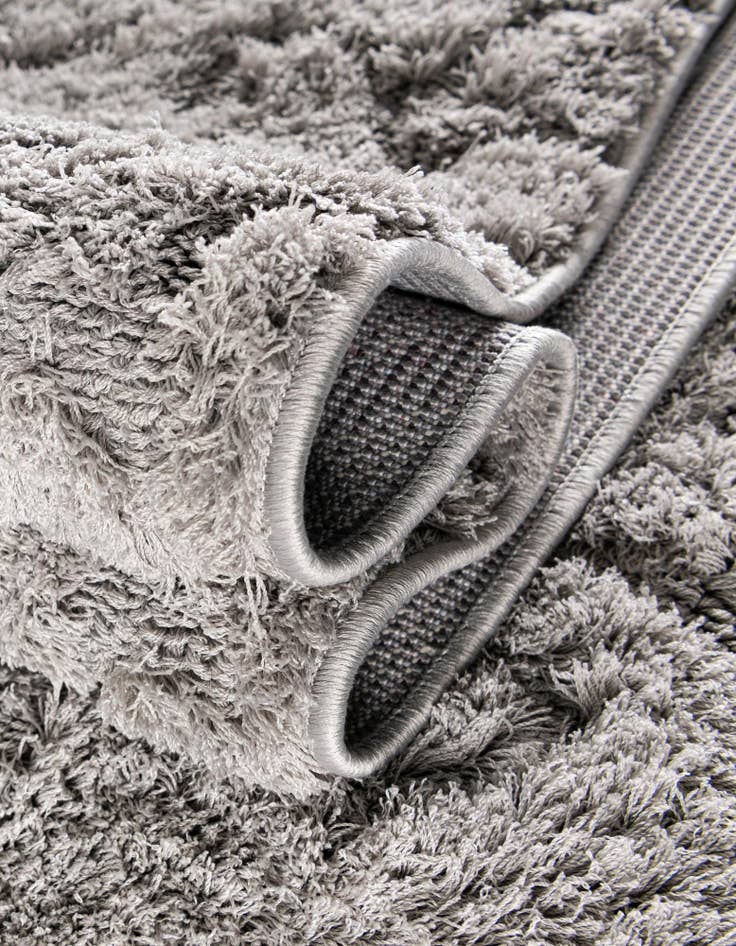 Detail image of 2' 7 x 10' Botanical Shag Runner Rug