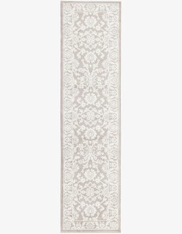 Light Gray Charlotte Runner Rug