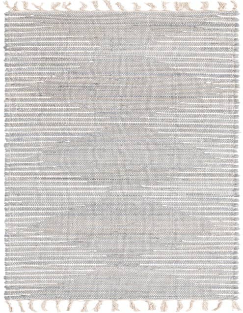 Detail image of 2' x 8' Hand Woven Chindi Cotton Runner Rug